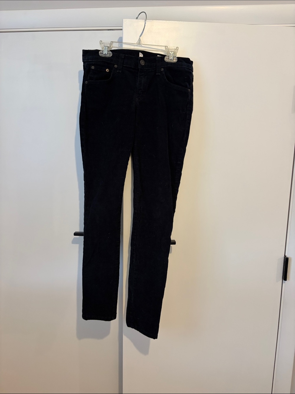 Classic Black Women's Slim corduroy